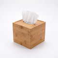 Bamboo Cube Tissue Box