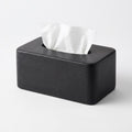 Black Tissue Box