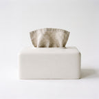 White Ceramic Tissue Box
