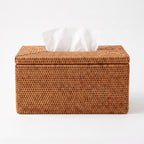 Rattan Tissue Box