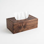 Walnut Wood Tissue Box