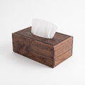 Walnut Wood Tissue Box
